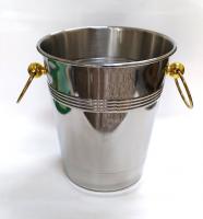 香檳桶/卷邊-有耳(金)