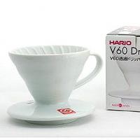 HARIO 101 / 102(白陶)濾杯-附匙