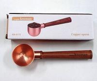 咖啡豆勺-長柄(紅銅)
