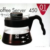 HARIO 450c.c耐熱微波壺(黑)