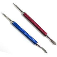 不銹鋼咖啡拉花針(13.5cm)-紅/藍